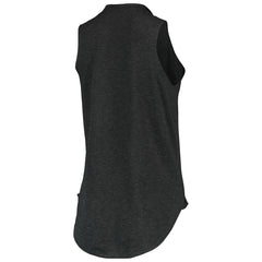 NBA - Sacramento Kings Sportiqe Women's Sactown Janie Tri-Blend Tank Top - Black