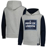 Chelsea Youth Club Pullover Hoodie - Heathered Gray/Navy