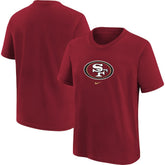 San Francisco 49ers Youth Logo T-Shirt Scarlet - Nike