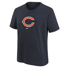 Chicago Bears Youth Logo T-Shirt Navy - Nike