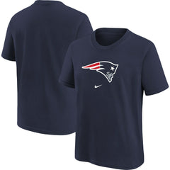 New England Patriots Youth Logo T-Shirt Navy - Nike