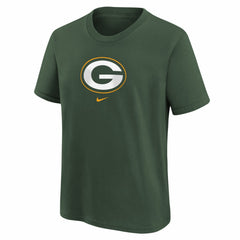 Green Bay Packers Youth Logo T-Shirt Green - Nike