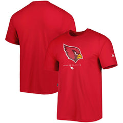 Arizona Cardinals New Era Combine Authentic Ball Logo T-Shirt Cardinal - NFL