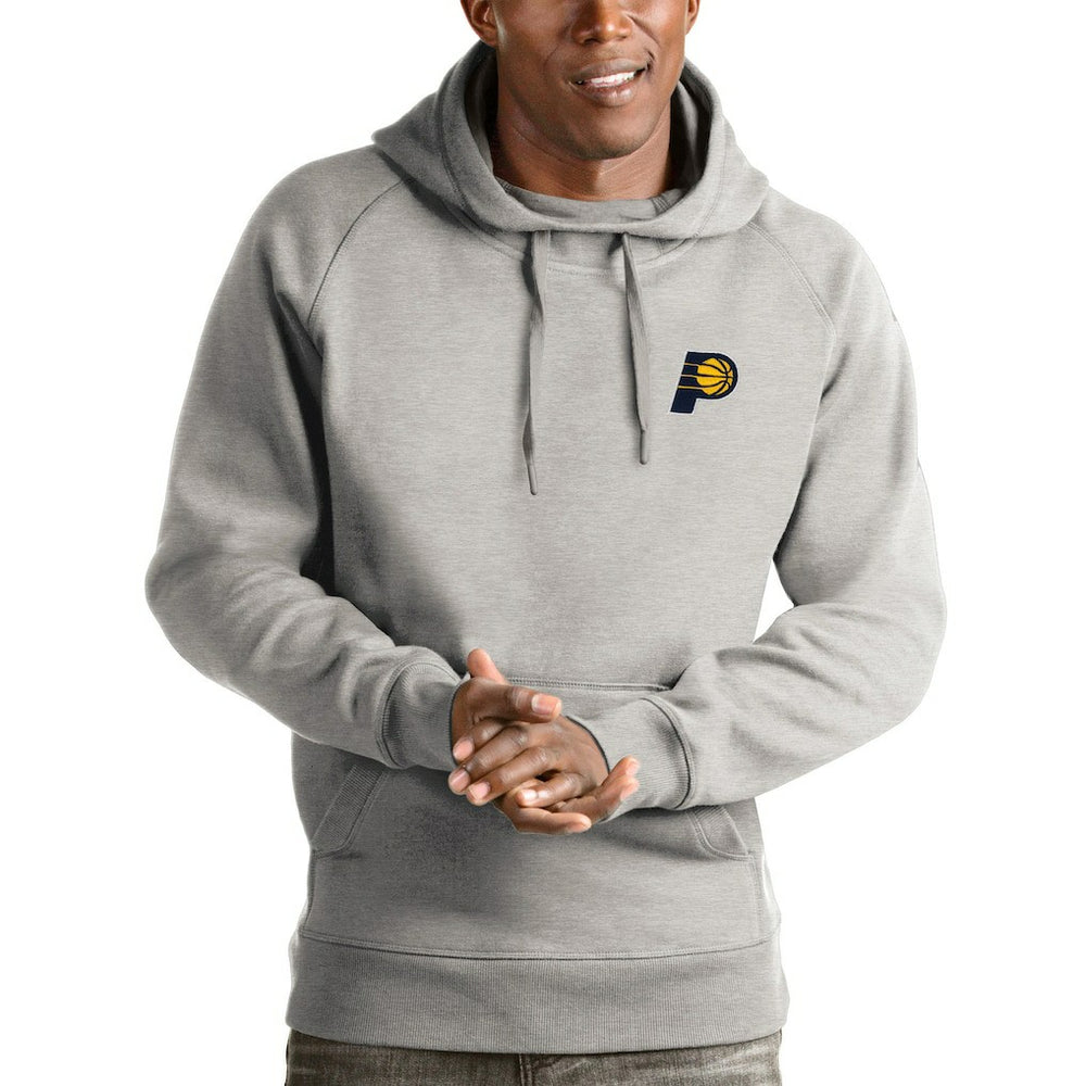 NBA - Indiana Pacers Antigua Victory Pullover Hoodie - Heathered Gray