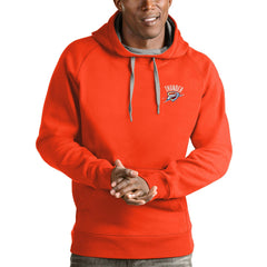 NBA - Oklahoma City Thunder Antigua Victory Pullover Hoodie - Orange