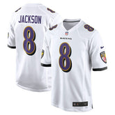Lamar Jackson Baltimore Ravens Game Jersey White - Nike