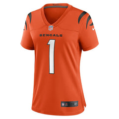 Ja'Marr Chase Cincinnati Bengals Women's Alternate Game Jersey Orange - Nike