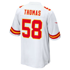 Derrick Thomas Kansas City Chiefs Retired Player Game Jersey White - Nike