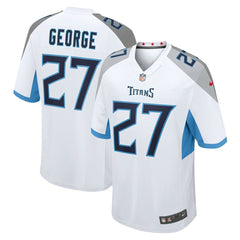 Eddie George Tennessee Titans Retired Player Game Jersey White - Nike