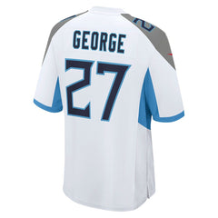 Eddie George Tennessee Titans Retired Player Game Jersey White - Nike