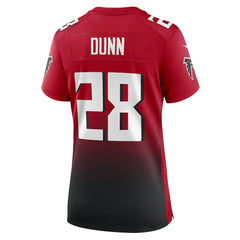 Warrick Dunn Atlanta Falcons Women's Retired Game Jersey Red - Nike