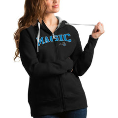 NBA - Orlando Magic Antigua Women's Team Victory Full-Zip Hoodie - Black
