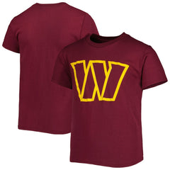 Washington Commanders Youth Team Logo T-Shirt Burgundy - NFL