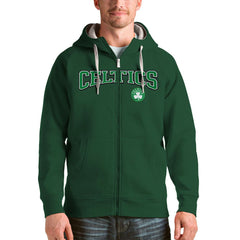 NBA - Boston Celtics Antigua Victory Full-Zip Hoodie - Hunter Green