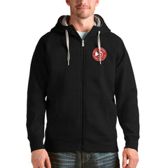 NBA - Atlanta Hawks Antigua Logo Victory Full-Zip Hoodie - Black