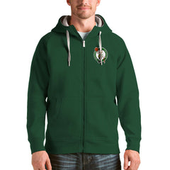 NBA - Boston Celtics Antigua Logo Victory Full-Zip Hoodie - Hunter Green