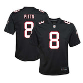 Kyle Pitts Sr. Atlanta Falcons Youth Game Jersey Black - Nike