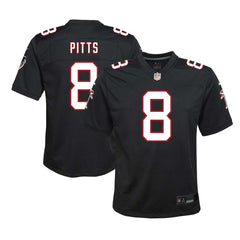 Kyle Pitts Sr. Atlanta Falcons Youth Game Jersey Black - Nike