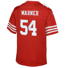 Fred Warner San Francisco 49ers Youth Game Jersey Scarlet - Nike