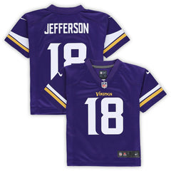 Justin Jefferson Minnesota Vikings Preschool Game Jersey Purple - Nike