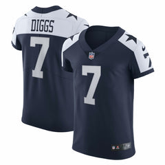 Trevon Diggs Dallas Cowboys Alternate Vapor Elite Jersey Navy - Nike