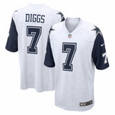 Trevon Diggs Dallas Cowboys Alternate Game Team Jersey White - Nike
