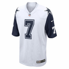 Trevon Diggs Dallas Cowboys Alternate Game Team Jersey White - Nike