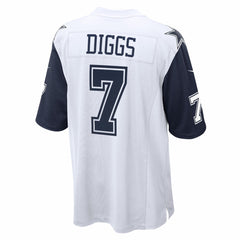 Trevon Diggs Dallas Cowboys Alternate Game Team Jersey White - Nike