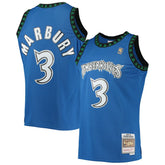 Mitchell & Ness - Stephon Marbury Minnesota Timberwolves 1996/97 Hardwood Classics Swingman Jersey - Blue
