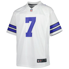 Trevon Diggs Dallas Cowboys Youth Game Jersey White - Nike