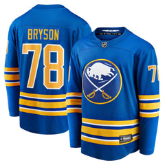 Jacob Bryson Buffalo Sabres - Fanatics Home Breakaway Player Jersey Royal