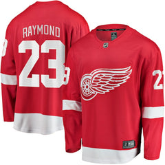 Lucas Raymond Detroit Red Wings - Fanatics Home Breakaway Player Jersey Red