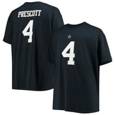 Dak Prescott Dallas Cowboys Big & Tall Player Name & Number T-Shirt Navy - NFL