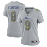 Matthew Stafford Los Angeles Rams Women's Atmosphere Fashion Game Jersey Gray - Nike
