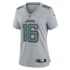 Trevor Lawrence Jacksonville Jaguars Women's Atmosphere Fashion Game Jersey Gray - Nike