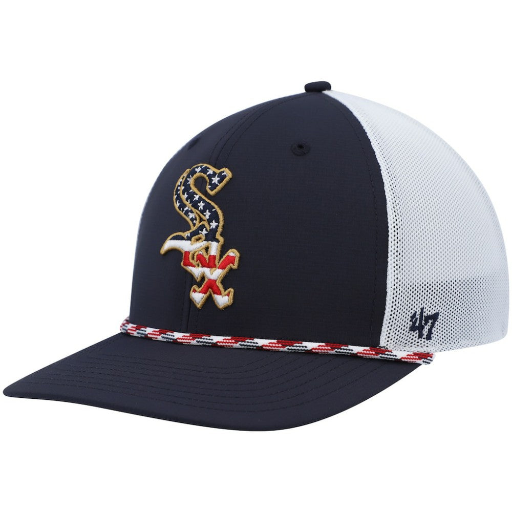 Chicago White Sox '47 Flag Fill Trucker Snapback Hat Near Me
