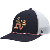 Athletics '47 Flag Fill Trucker Snapback Hat Clearance