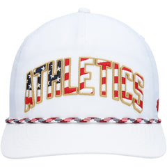Athletics '47 Flag Flutter Hitch Snapback Hat Sale