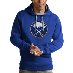 Buffalo Sabres - Antigua Logo Victory Pullover Hoodie Royal