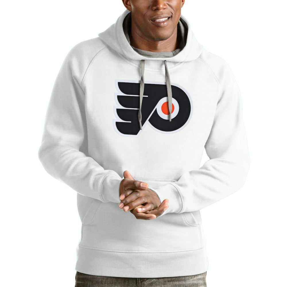 Philadelphia Flyers - Antigua Logo Victory Pullover Hoodie White