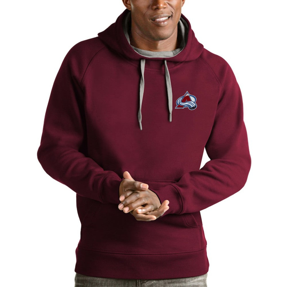 Colorado Avalanche - Antigua Victory Pullover Hoodie Burgundy