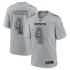 Dak Prescott Dallas Cowboys Atmosphere Fashion Game Jersey Gray - Nike