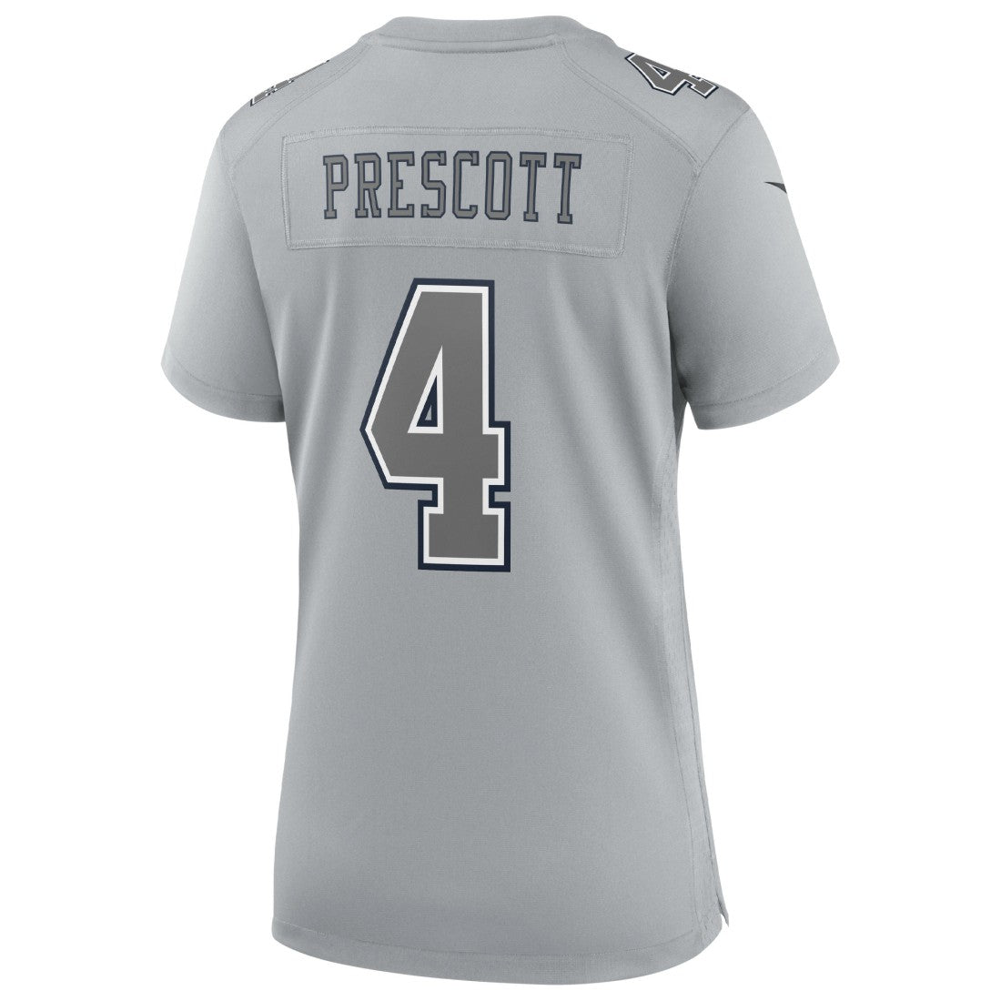 Dak Prescott Dallas Cowboys Women's Atmosphere Fashion Game Jersey - Gray | NFL Jerseys