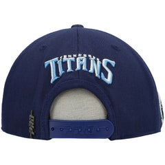 Tennessee Titans Pro Standard Stacked Snapback Hat Navy - NFL
