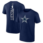Dak Prescott Dallas Cowboys Playmaker T-Shirt Navy - NFL