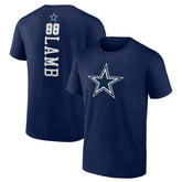 CeeDee Lamb Dallas Cowboys Playmaker T-Shirt Navy - NFL