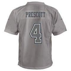 Dak Prescott Dallas Cowboys Youth Atmosphere Game Jersey Gray - Nike