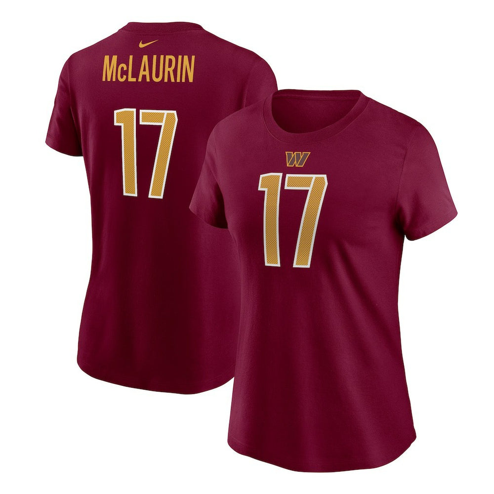 Terry McLaurin Washington Commanders Women's Player Name & Number T-Shirt Burgundy - Nike
