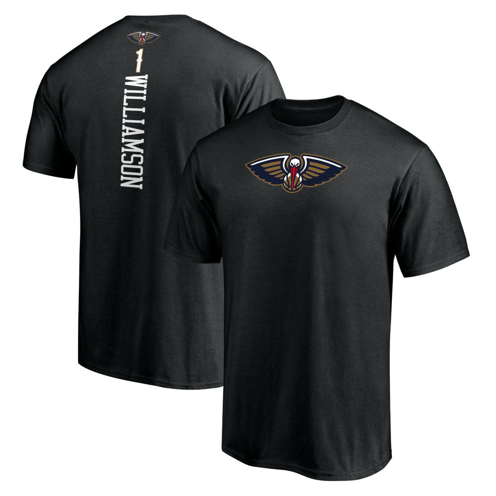 NBA - Zion Williamson New Orleans Pelicans Playmaker Name & Number T-Shirt - Black