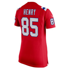 Hunter Henry New England Patriots Women's Team Game Jersey Red - Nike